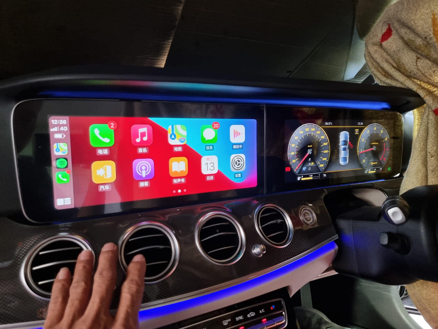 Winrover For MERCEDES BENZ E CLASS W213 (2016-2019) S Class W222 (2020-2022)NTG 5.5 RETROFIT CARPLAY AND ANDROID AUTO UPGRADE KIT Multimedia Video Box