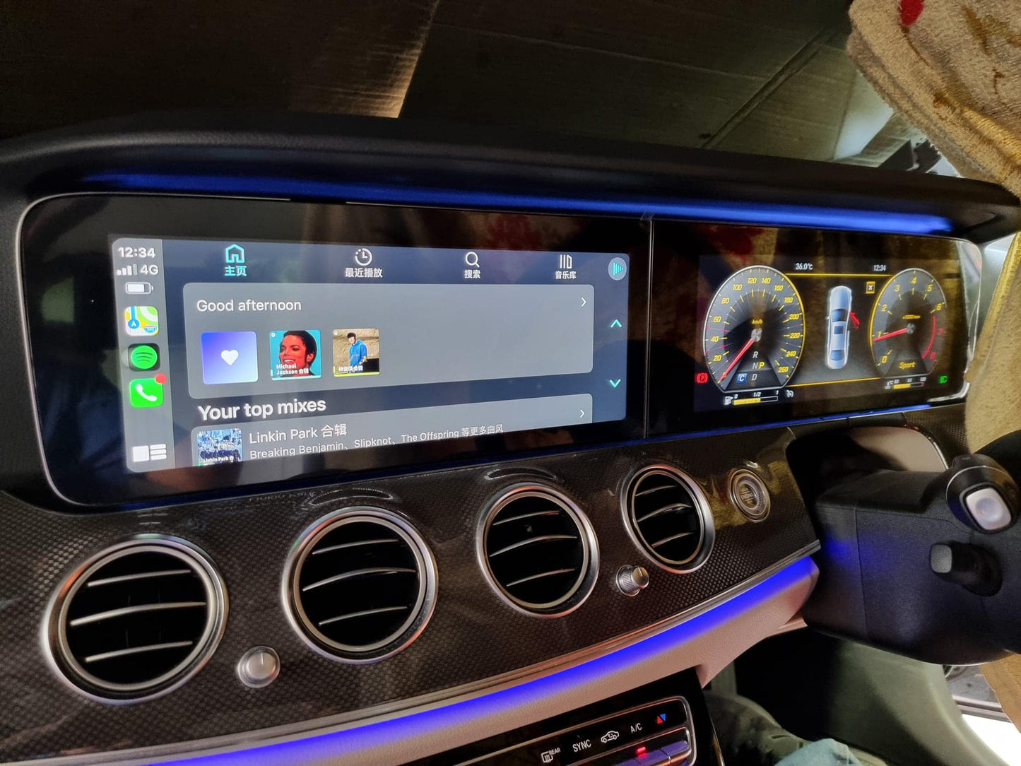 Winrover For MERCEDES BENZ E CLASS W213 (2016-2019) S Class W222 (2020-2022)NTG 5.5 RETROFIT CARPLAY AND ANDROID AUTO UPGRADE KIT Multimedia Video Box