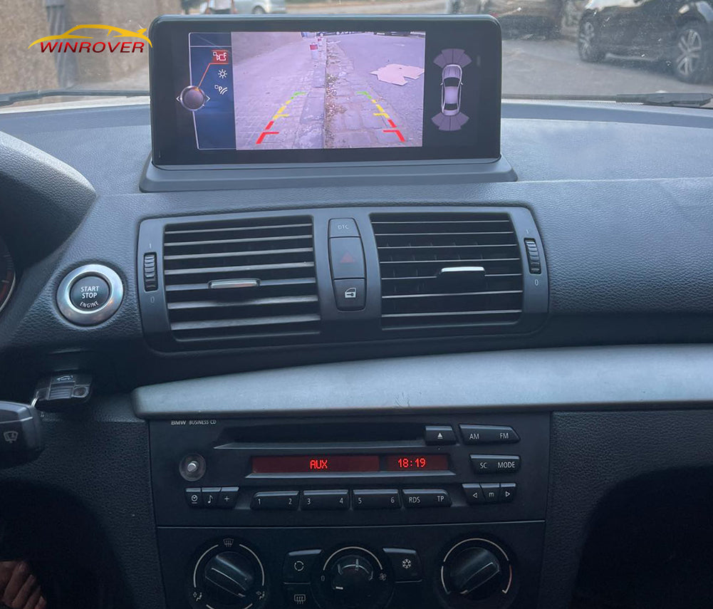 Winrover Car Gps Navigation For BMW 1 Series E81 E82 E87 E88 (2005 – 2012) Original without screen ANDROID 13 Multimedia Android System 10.25″ Aftermarket Stereo Radio Upgrade CarPlay Android Auto