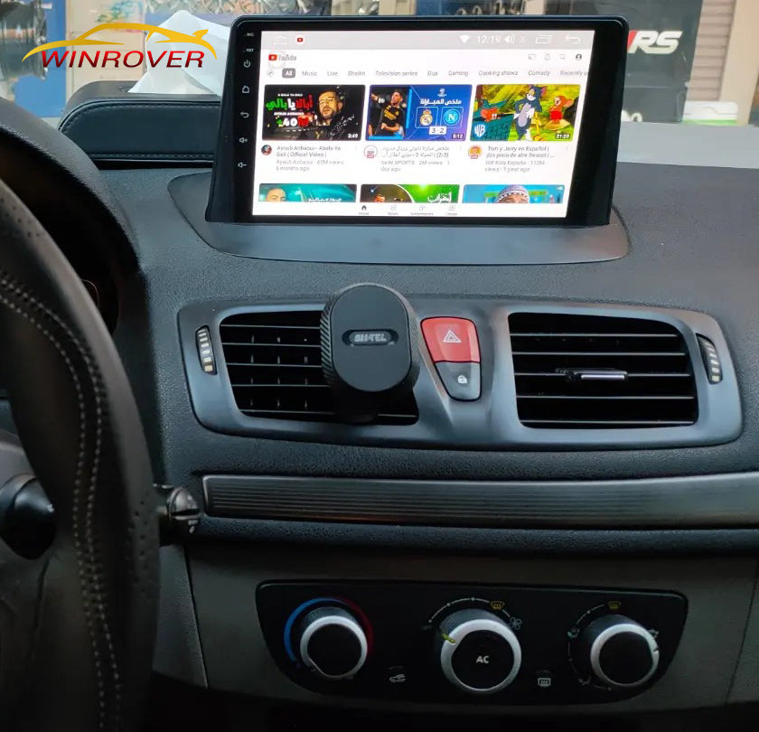 Winrover For Renault Megane 3 2008 - 2014 Android 13 Car Multimedia Player 9" inch Touchscreen Car Radio Android Multimedya Head Unit DVD GPS Navigation USB