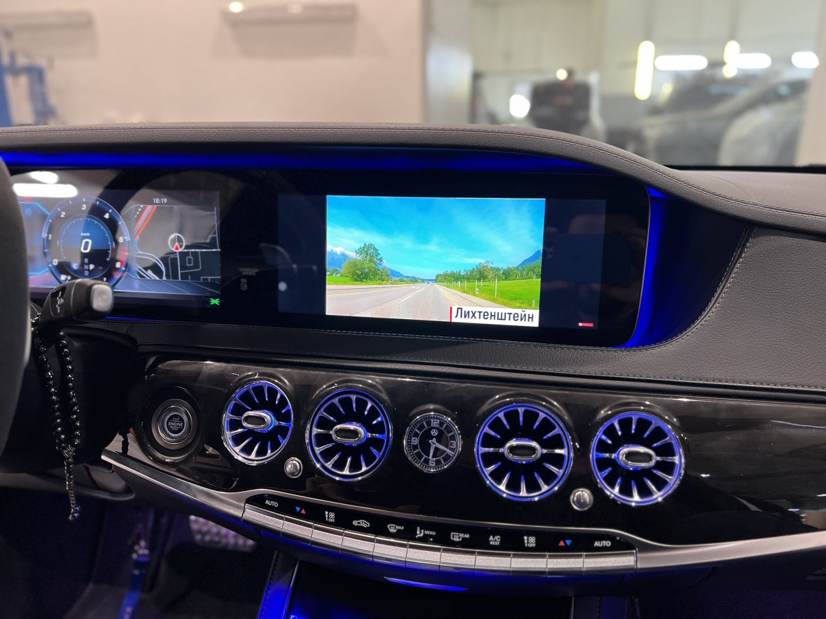 Winrover For MERCEDES BENZ E CLASS W213 (2016-2019) S Class W222 (2020-2022)NTG 5.5 RETROFIT CARPLAY AND ANDROID AUTO UPGRADE KIT Multimedia Video Box