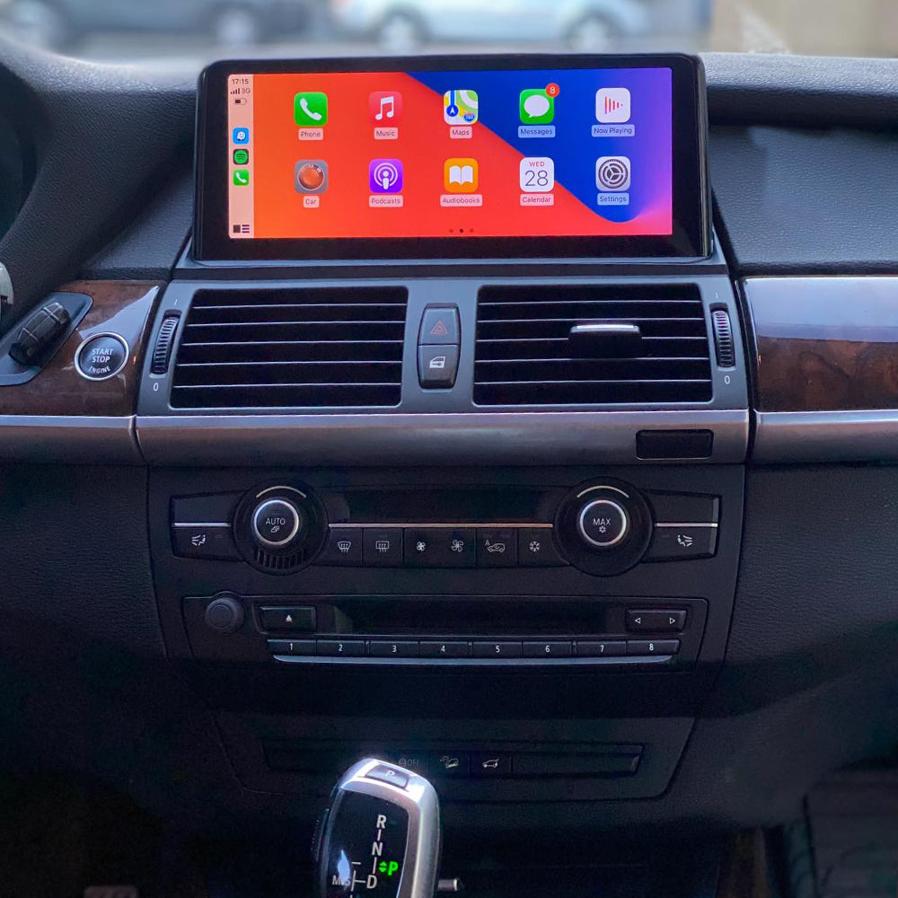 Android 16 Touch Screen for BMW X5 E70 X6 E71 2007-2010 CCC 2011-2014 CIC Auto Radio Navigation CarPlay Android Auto Bluetooth Wifi Gps 4G