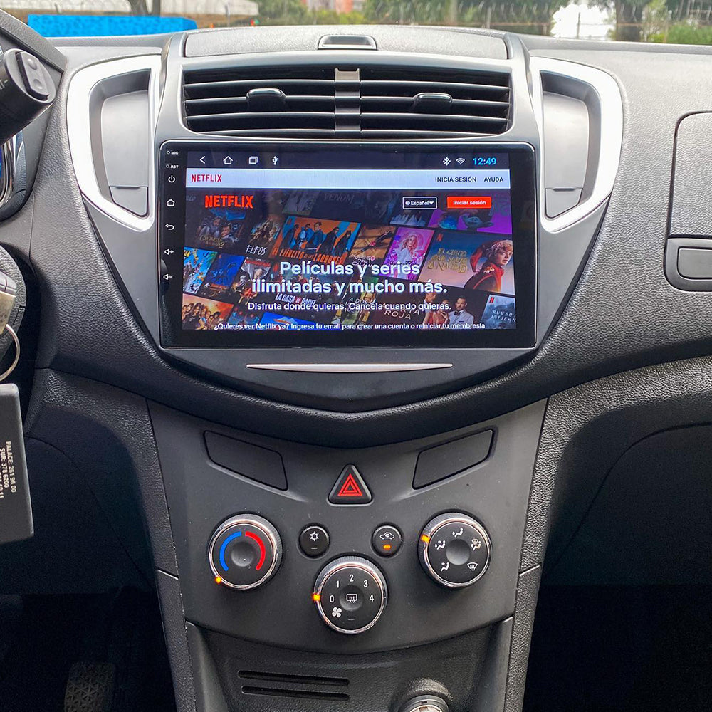 For Chevrolet Trax Tracker 14-16 GPS Navigation Android 16 Car Stereo Sat Nav Radio 9'' Head Unit Touchscreen GPS Radyo Navigasyon Multimedya Sistemi