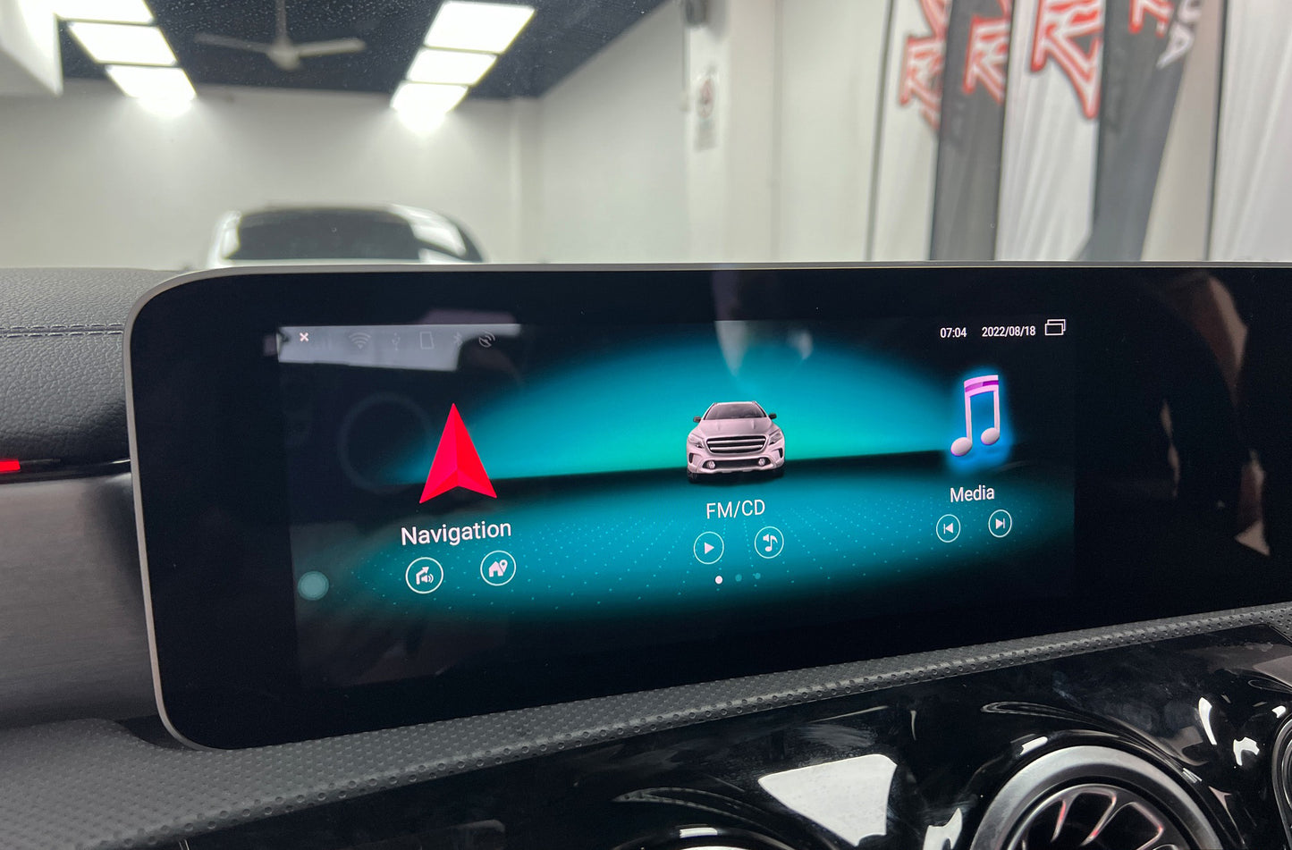 Winrover For Mercedes-Benz A W177 B W247 E W213 CLA GLA G V NTG 6/MBUX System Wireless CarPlay Android Auto Decoder Box Adapter Plug and Play