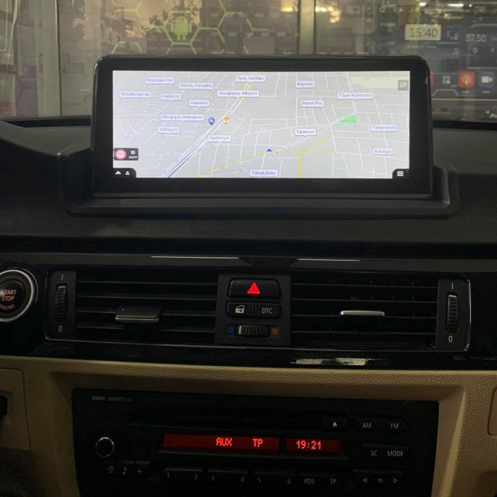 Android Navigation Unit For BMW 3 Series E90 E91 E92 E93 Orginal Without Sreen Stereo Upgrade with Apple CarPlay Android Auto 10.25inch Touch Screen Head Unit AUtoradio