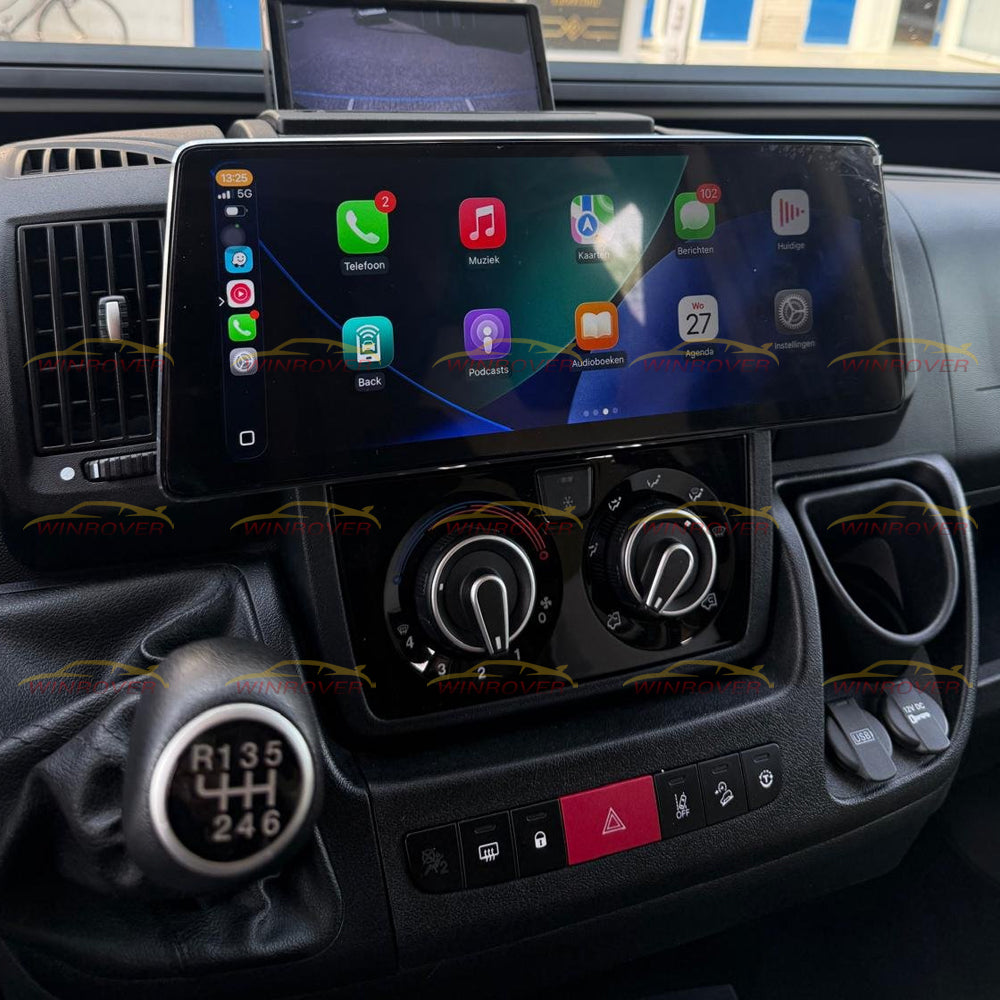 Winrover 12.3 Android Car Radio For Fiat Ducato Citroen Jumper Peugeot Boxer 2005-2024 Auto Carplay Android Auto smart Car Systems Screen