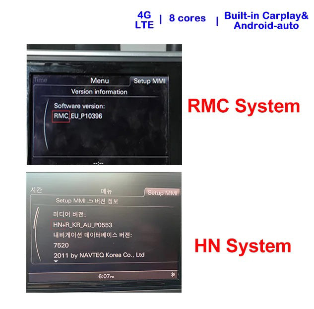 Winrover Android 13 Android Auto/Auto CarPlay for Audi A6 (C7) A7(C7)  2012-2018 MMI stereo GPS autoradio Radio odtwarzacz multimedialny samochodowy google WIFI 4G DSP