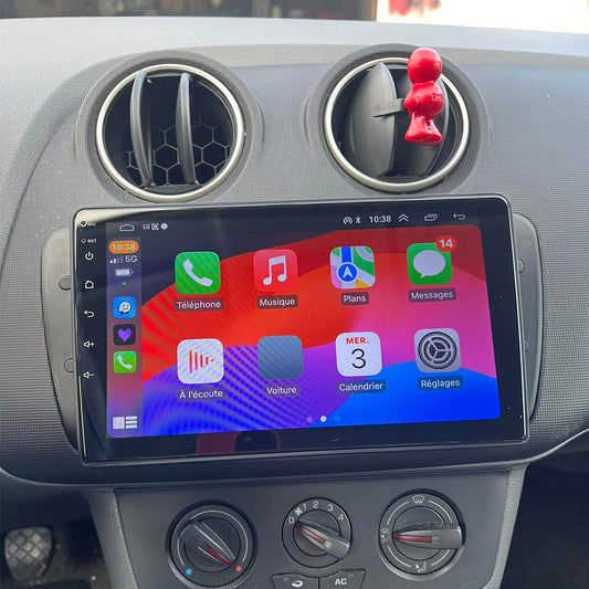Android 16 Car Radio For Seat Ibiza 6j 2009 2010 2012 2013 MK4 FR GPS Navigation Touch Screen Audio Multimedia Player WIFI CarPlay Android Auto