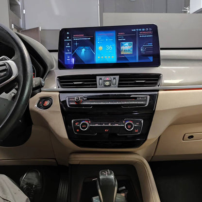 Android Navigation Unit For BMW X1 F48 NBT 2016-2017 Android 16 12.3" Touch Screen With Built In Apple CarPlay Android Auto Upgrade Stereo AutoRadio Head Unit