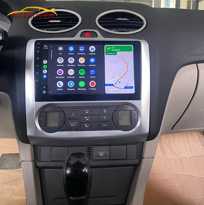 Winrover Radio Android Screen Ford FOCUS II MK2 MONDEO Car Stereo Multimedia Player Navigation Upgrade Wireless CarPlay Android Auto