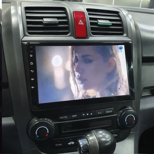 Android 16 Car Radio for Honda CRV 2006-2011 Touch Screen Stereo with Carplay Android Auto Bluetooth WiFi GPS Navigation FM Radio Multimedia Player Head Units Split Screen WiFi SWC