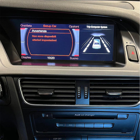 Android 16 CarPlay 8.8inch Touch Screen For Audi A4 B8 MMI 2G High 2008-2010 For Audi CD changer LVDS 22PIN Car Stereo Player Multimedia