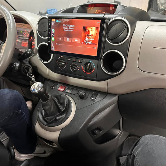 For Citroen Berlingo / Peugeot Partner 2008-2019 9-INCH INTEGRATED MULTIMEDIA SYSTEM WITH APPLE CARPLAY & ANDROID AUTO