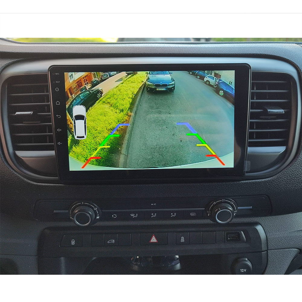9" Car Stereo Carplay for Citroen Jumpy 3 2016-2021 for Peugeot Expert 3 2016-2021 Android 15 Car Radio Multimedia Player with GPS BT FM 4G WiFi SWC+Backup Camera