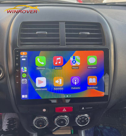 Winrover Car Multimedia Android For Mitsubishi ASX 2009-2017 Apple CarPlay and Android Auto Plug and Plug Head Unit Upgrade Kit