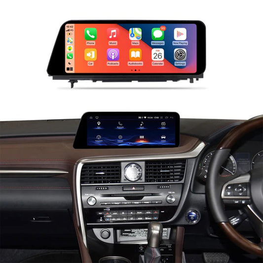 Wireless Apple CarPlay Android Auto Car Radio Stereo Screen Navigation for Lexus RX RX270 RX350 RX450h 2016-2019 Multimedia Player RHD Right Hand Drive