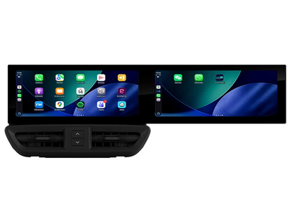 12.3+12.3 dual screen For Porsche Cayenne 958 pcm3.1 pcm 4.0 Android Carplay Radio Stereo Head Unit Upgrade Multimedia Navigation Display Autoradio