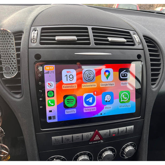 Autoradio For Mercedes Slk R171 SLK200 SLK350 SLK300 SLK280 Android Radio Upgrade CarPlay Android Auto Head Unit GPS Navigation