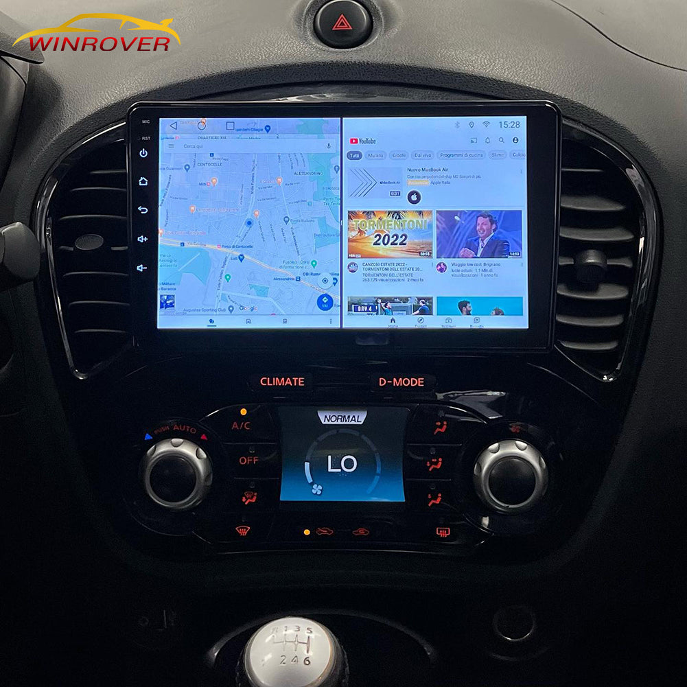 Winrover Android 13 Car Radio For Nissan Juke 2011-2017 Multimedia Player GPS Navigation QLED 4G Carplay Head Unit CarPlay Android Auto