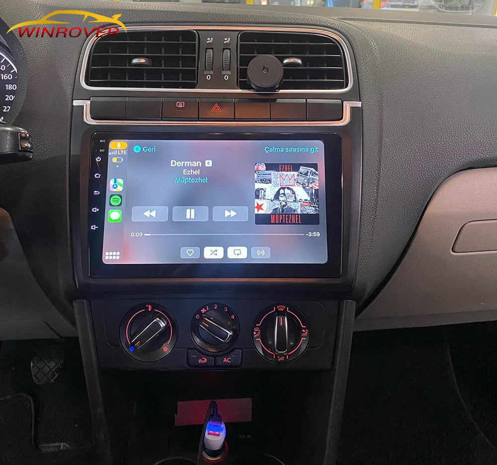 Winrover Radio navigation VW Volkswagen POLO 5 2008-2020 Android Auto Carplay Car Multimedia Player