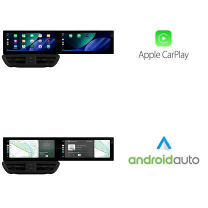 12.3+12.3 dual screen For Porsche Cayenne 958 pcm3.1 pcm 4.0 Android Carplay Radio Stereo Head Unit Upgrade Multimedia Navigation Display Autoradio