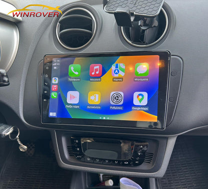 Winrover Android 13 Car Radio For Seat Ibiza 6j 2009 2010 2012 2013 MK4 FR GPS Navigation Touch Screen Audio Multimedia Player WIFI CarPlay Android Auto