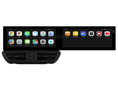 12.3+12.3 dual screen For Porsche Cayenne 958 pcm3.1 pcm 4.0 Android Carplay Radio Stereo Head Unit Upgrade Multimedia Navigation Display Autoradio