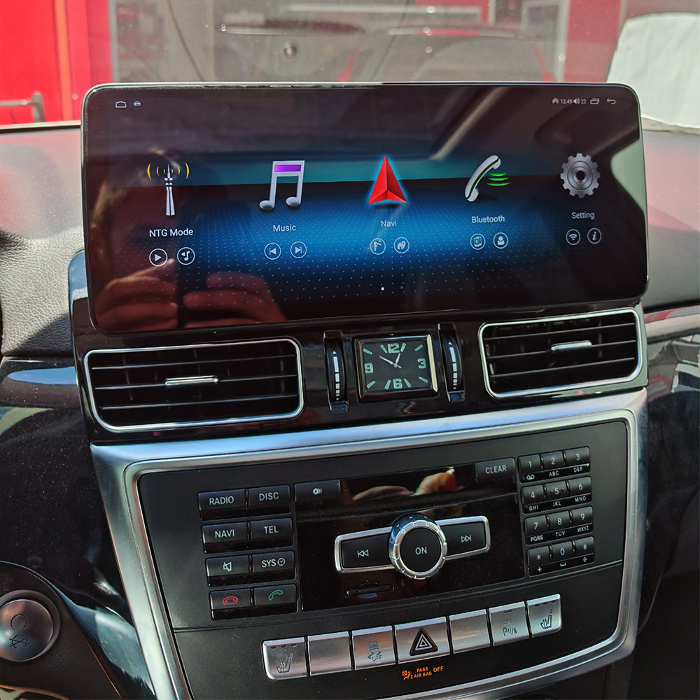 Qualcomm Snapdragon 12.3" Android 16 Car Multimedia Player for Mercedes Benz ML W166 GL X166 NTG4.5 2012- 2015 Auto GPS Radio Carplay Video Screen Receiver