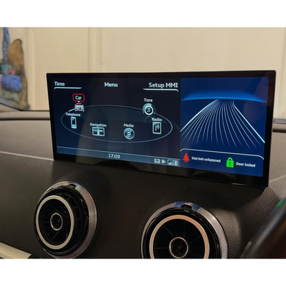 12.3 Inch Touch Display For Audi A3 S3 2014-2019 Multimedia Player Andriod Auto Link GPS Carplay Screen Car Play