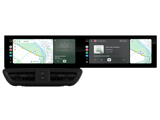 12.3+12.3 dual screen For Porsche Cayenne 958 pcm3.1 pcm 4.0 Android Carplay Radio Stereo Head Unit Upgrade Multimedia Navigation Display Autoradio