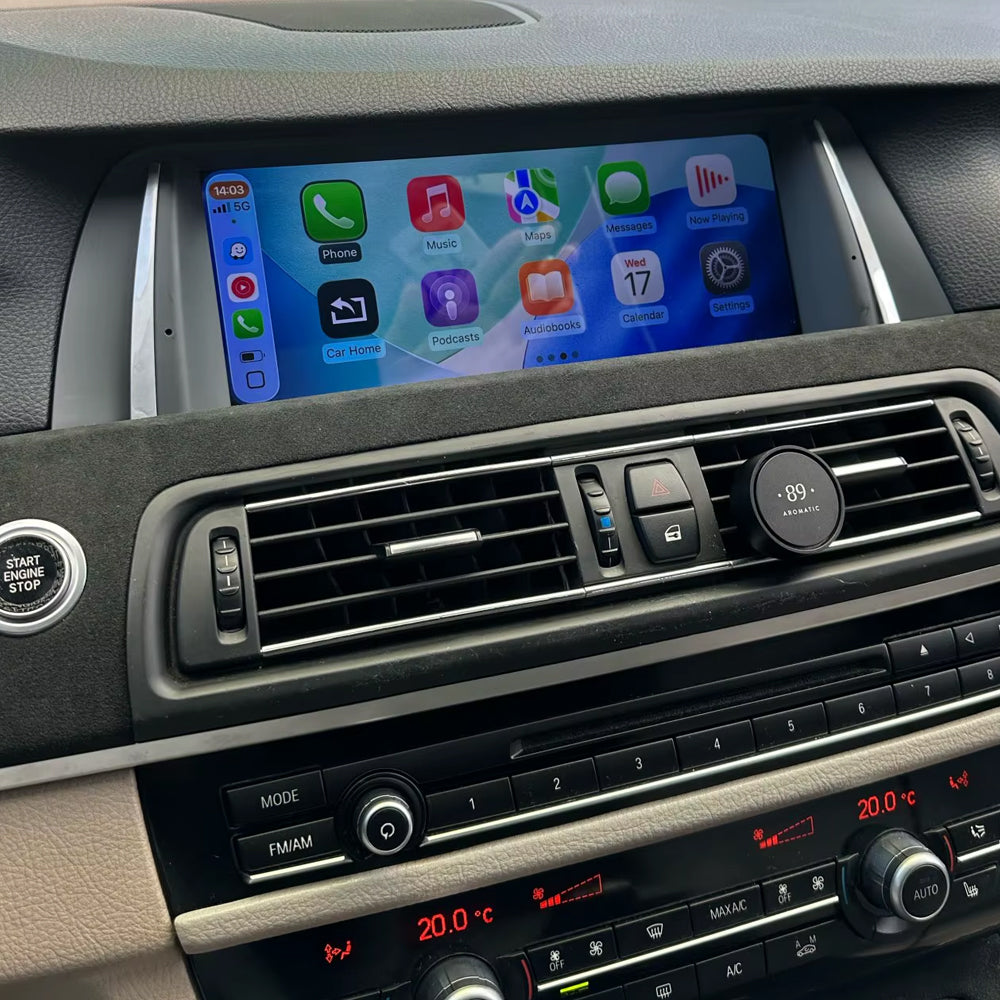 10.25" Wireless CarPlay Android Auto Car Radio Multimedia Player Linux Display Screen For BMW 5 Series F10 F11 2009-2016 CIC NBT