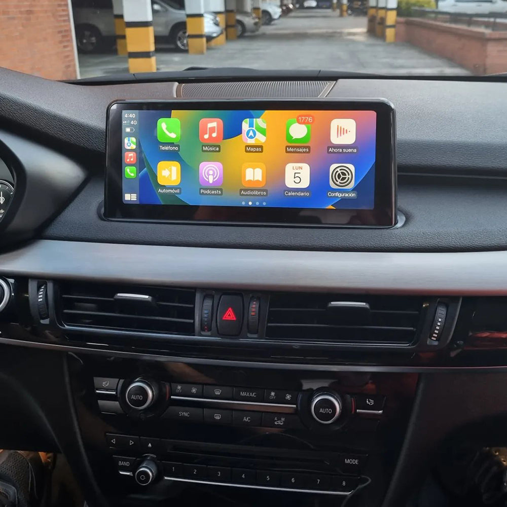 For BMW X5 / X6 F15 / F16 (2014 – 2019) OEM-FIT 10.25″ HD Touch-Screen Android Navigation System GPS BT Wifi CarPlay Android Auto