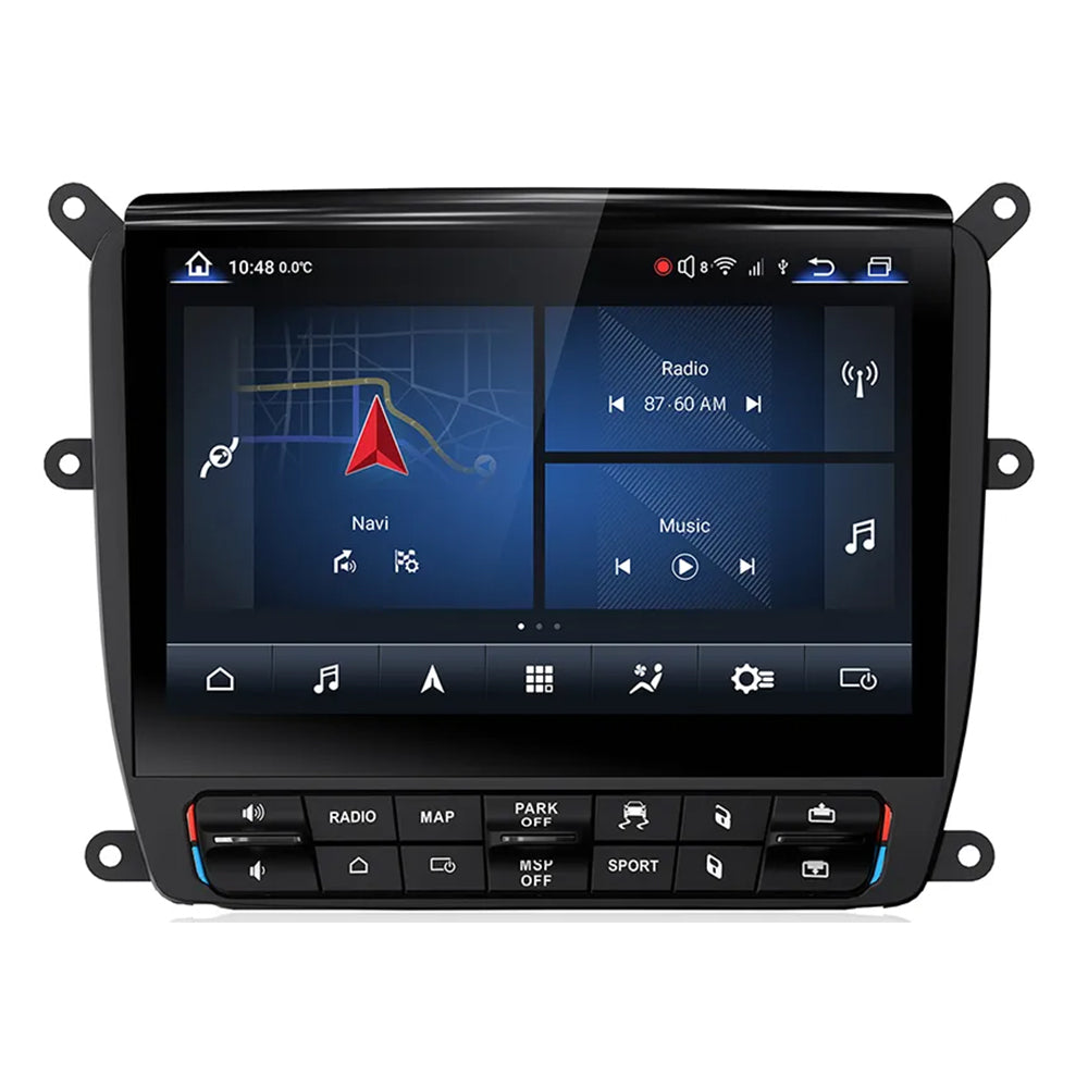 For Maserati Quattroporte 2009-2012 Aftermarket Radio Upgrade with Carplay Android Auto