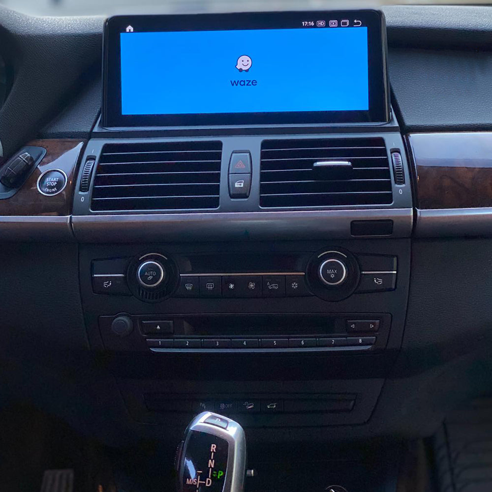 Android 16 Touch Screen for BMW X5 E70 X6 E71 2007-2010 CCC 2011-2014 CIC Auto Radio Navigation CarPlay Android Auto Bluetooth Wifi Gps 4G