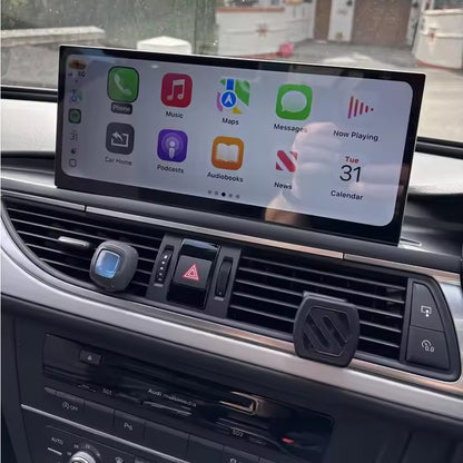 Car Multimedia Stereo For Audi A6 C6 C7 A7 2011-2018 Wireless CarPlay GPS Navi Radio Player Bluetooth 12.3" Touch Screen