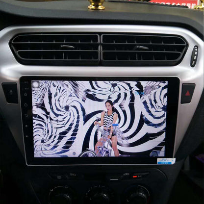 For Peugeot 301 for Citroen C-Elysee 2014-2018 Android 13 Stereo IPS Touch Screen Build in Wireless carplay Android Auto Bluetooth GPS Navigation
