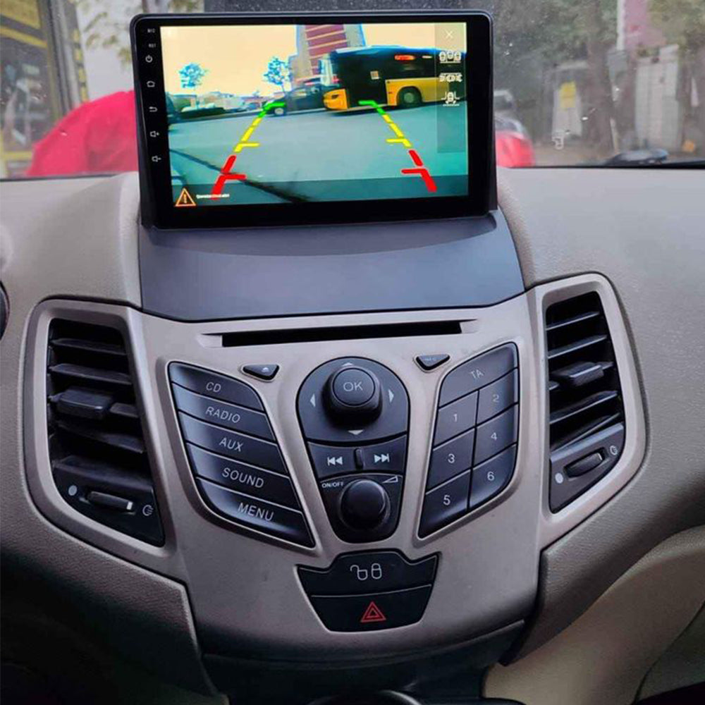 For Ford Fiesta 2009-2017 Android Car Stereo Head Unit  GPS Navigation 9 Inch Touch Screen MP5 Multimedia Player Radio CarPlay Android Auto