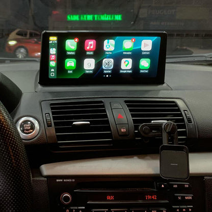 Car Gps Navigation For BMW 1 Series E81 E82 E87 E88 (2005 – 2012) Original without screen ANDROID 13 Multimedia Android System 10.25″ Aftermarket Stereo Radio Upgrade CarPlay Android Auto 