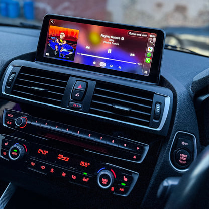 10.25" 1920*720 Car Replacement Radio Display Android 15 for BMW 1 2 series F20 F21 F22 NBT 2013-2017,Wireless CarPlay Android Auto