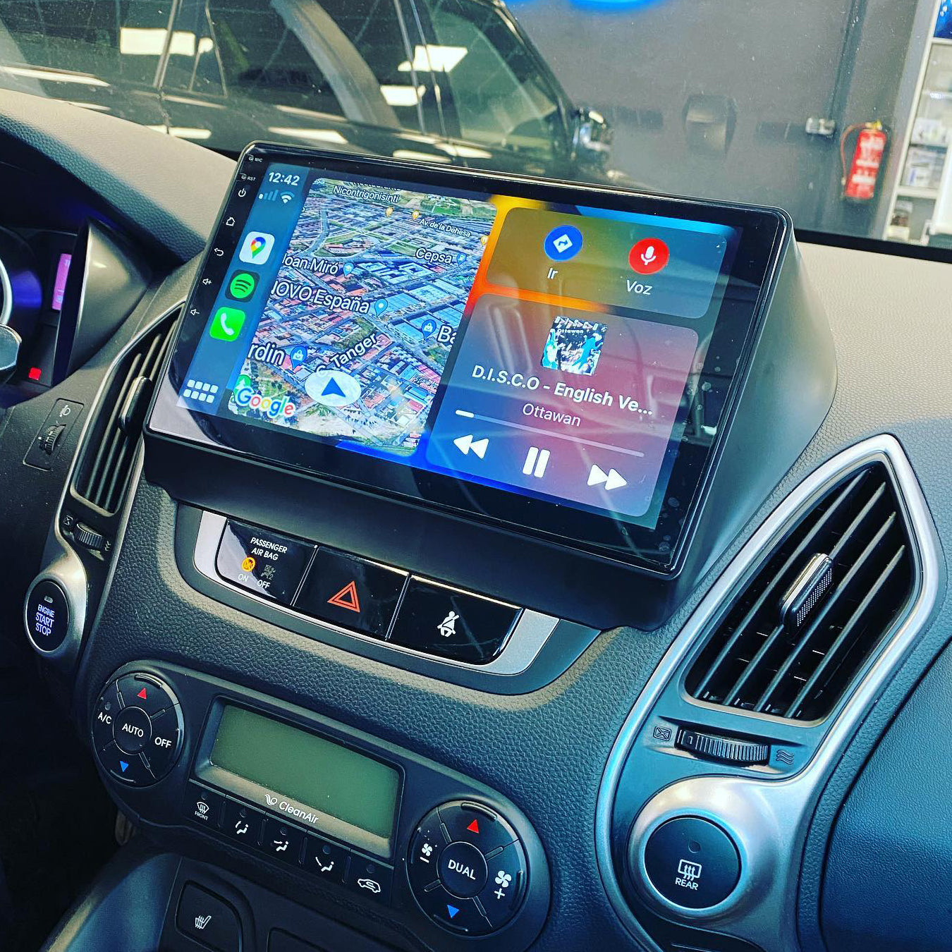 Android Car Stereo Radio For Hyundai IX35 Tucson 2009-2014 Wireless Carplay GPS Navi WiFi 64G Qualcomm Snapdragon