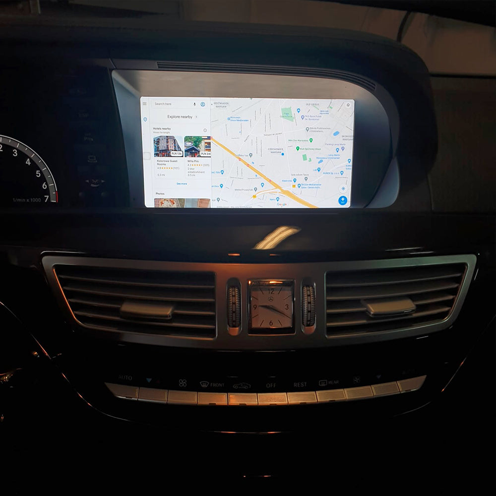 9" Ecran ANDROID 15.0 For MERCEDES BENZ S CLASS W221 CL W216 2006-2013 CARPLAY RADIO Autoradio DVD GPS Navigation Multimedia Stereo WiFi 4G LTE