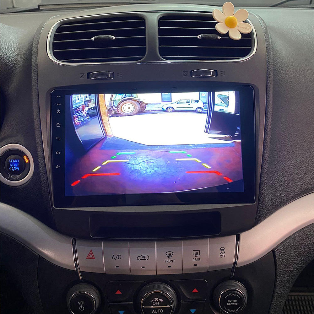 Android 16 9 Inch Navigator for Fiat Freemont 2011-2015 Dodge Journey 2011 - 2018 Car Radio Touch Screen Bluetooth Car Stereo Supports WiFi GPS USB Steering Wheel Control Bluetooth