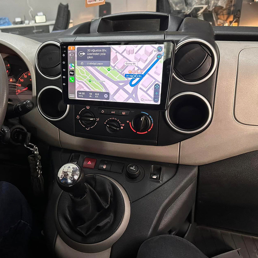 For Citroen Berlingo / Peugeot Partner 2008-2019 9-INCH INTEGRATED MULTIMEDIA SYSTEM WITH APPLE CARPLAY & ANDROID AUTO