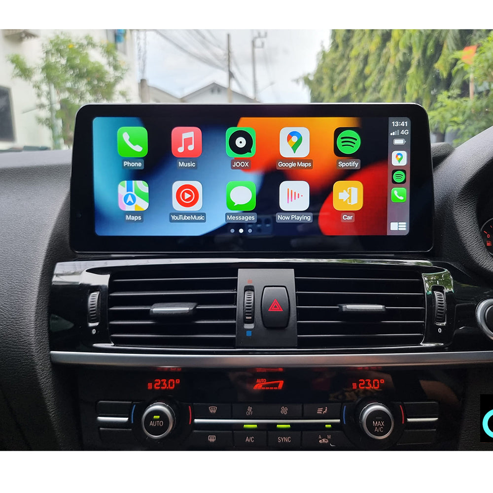 RHD 12.3" Qualcomm Android 16 Car Multimedia for BMW X3 F25 X4 F26 CIC NBT Auto Radio Stereo Video GPS CarPlay Screen 4G