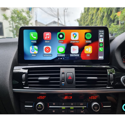 RHD 12.3" Qualcomm Android 16 Car Multimedia for BMW X3 F25 X4 F26 CIC NBT Auto Radio Stereo Video GPS CarPlay Screen 4G