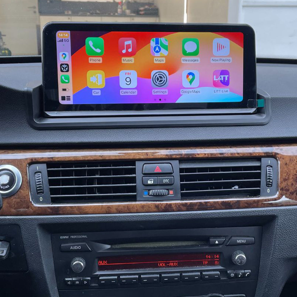 Android Navigation Unit For BMW 3 Series E90 E91 E92 E93 Orginal Without Sreen Stereo Upgrade with Apple CarPlay Android Auto 10.25inch Touch Screen Head Unit AUtoradio
