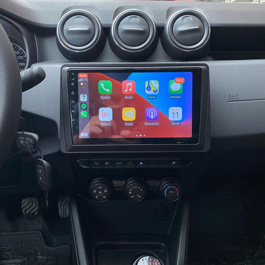 Car Multimedia Player For Dacia Duster 2018-2022 Android Multimedya Navigasyon Carplay Android Auto Head Unit Upgrade Stereo Touch Screen Navi Gps Wifi