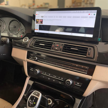 12.3inch Android Touchscreen Android 16 For BMW 5 Series 520i F10 F11 (2010-2014) CIC NBT Multimedia Radio GPS Navi Audio Carplay
