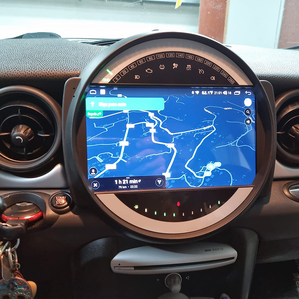 Android 16 Autoradio GPS For Mini Cooper R55 R56 R57 R58 R60 R61 2007-2014 Car Radio Stereo Wireless Carplay Multimedia Player Head Unit Navigation Upgrade
