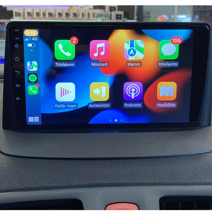 For Renault Megane 3 2008 - 2014  Android 15 Car Multimedia Player  9" inch Touchscreen Car Radio Android Multimedya Head Unit DVD GPS Navigation USB